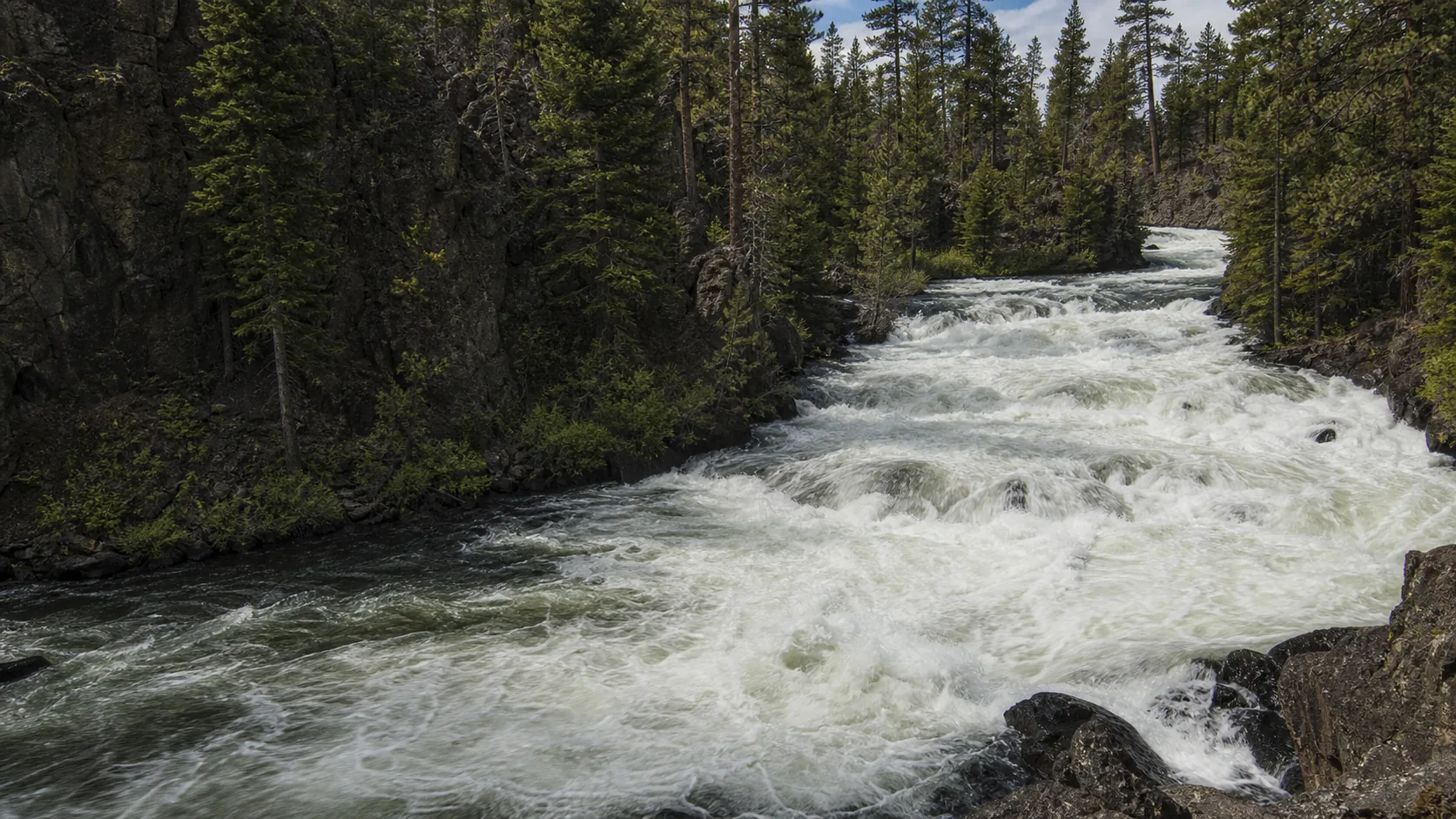 Benham Falls waterfall guide