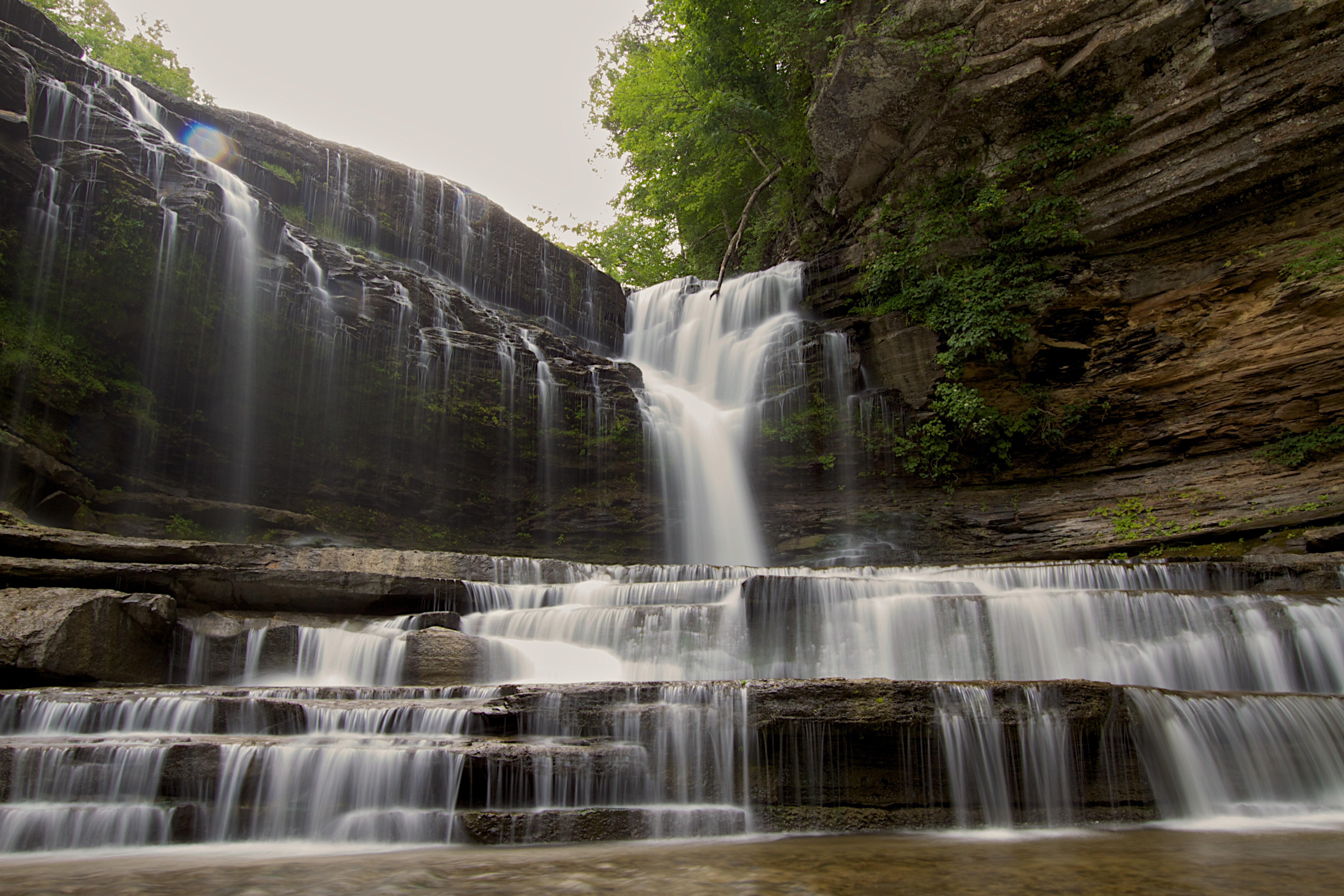 Cummins Falls waterfall view