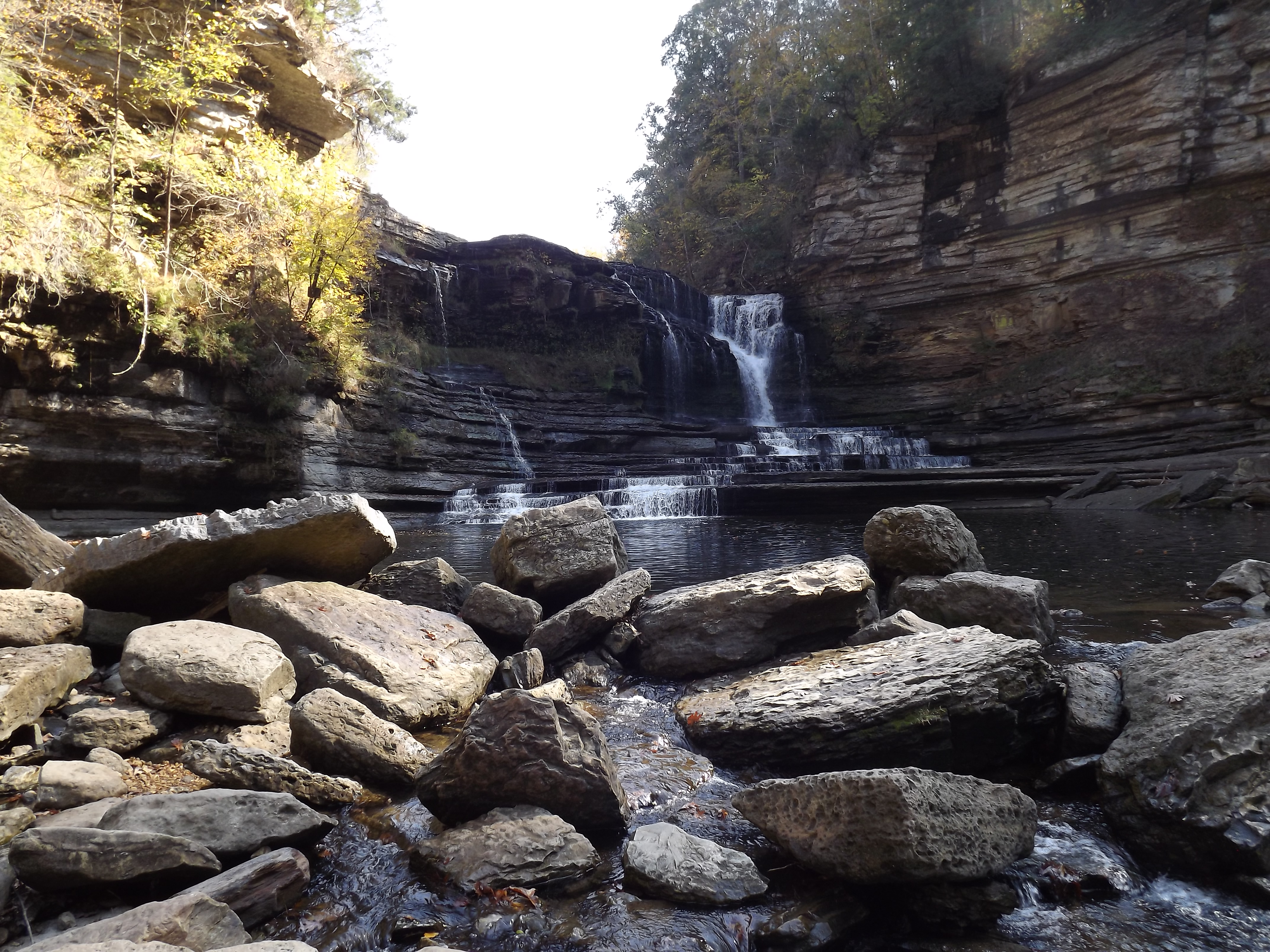Cummins Falls in summer or green-season visit