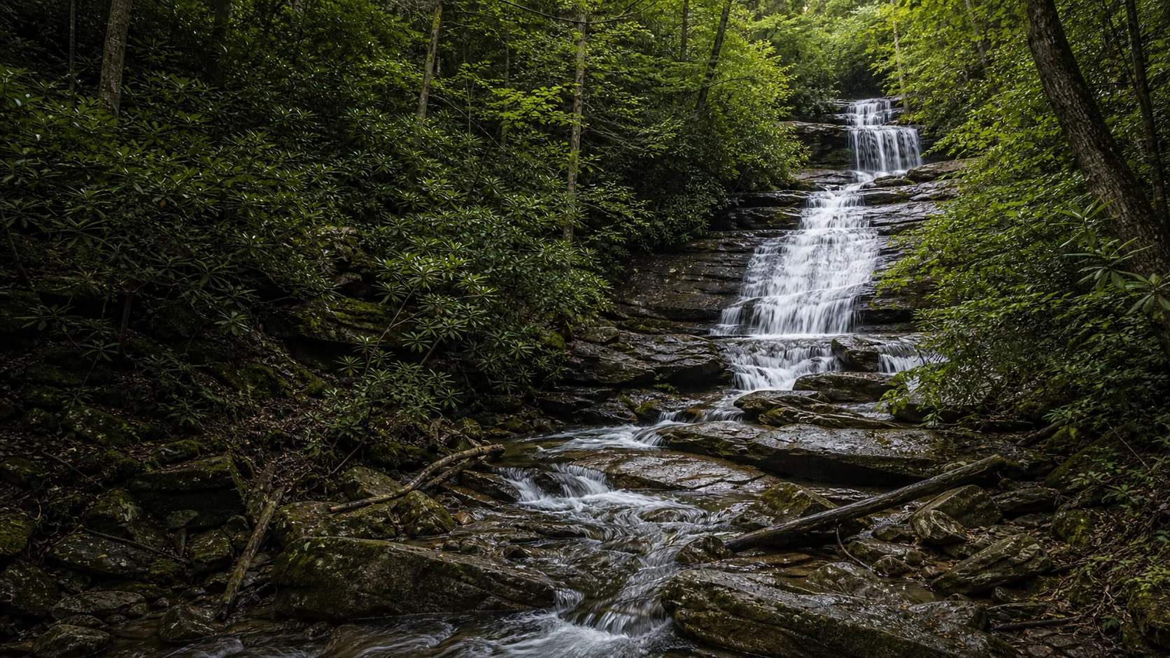 DeSoto Falls waterfall guide