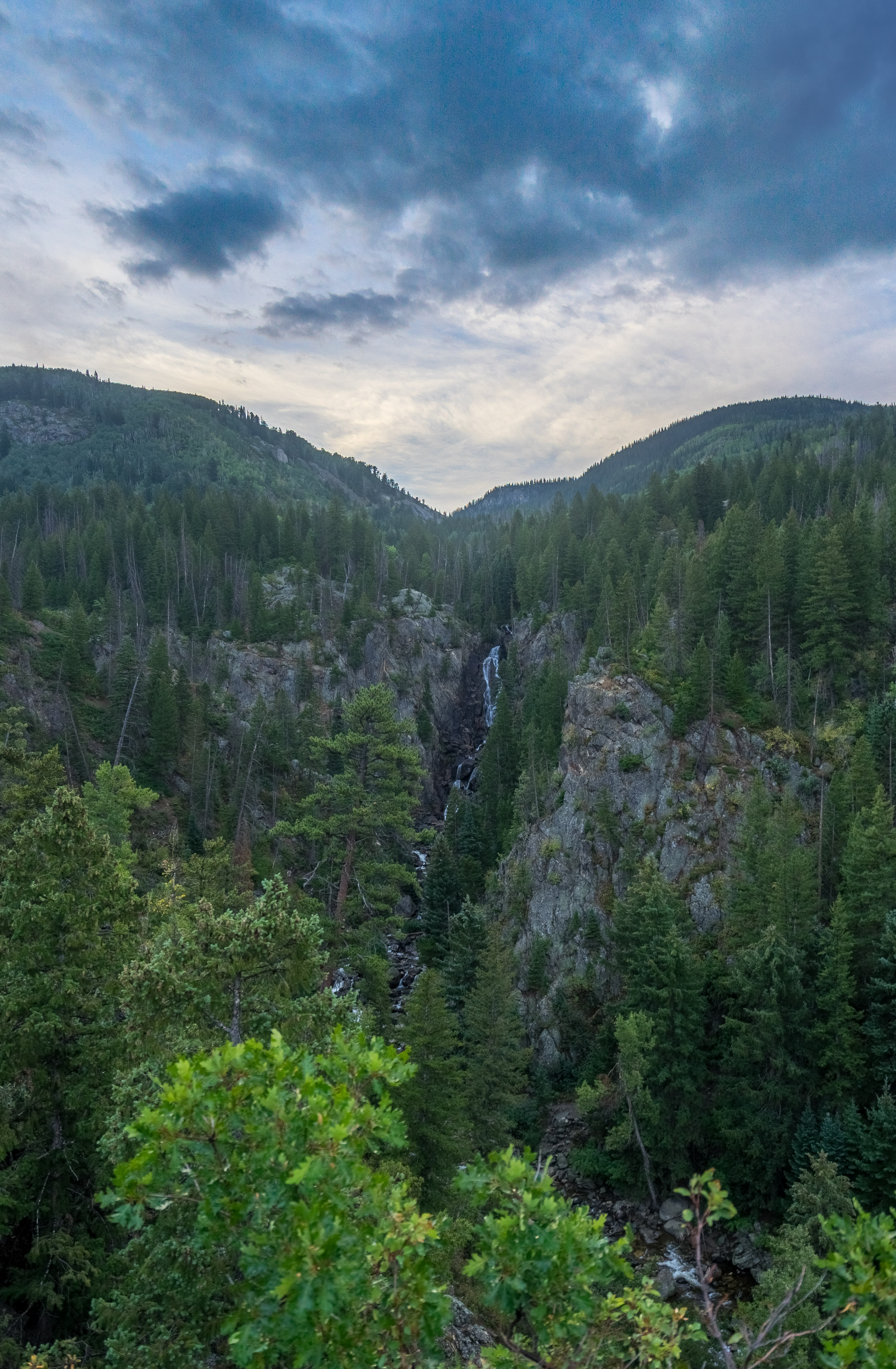 Fish Creek Falls waterfall view