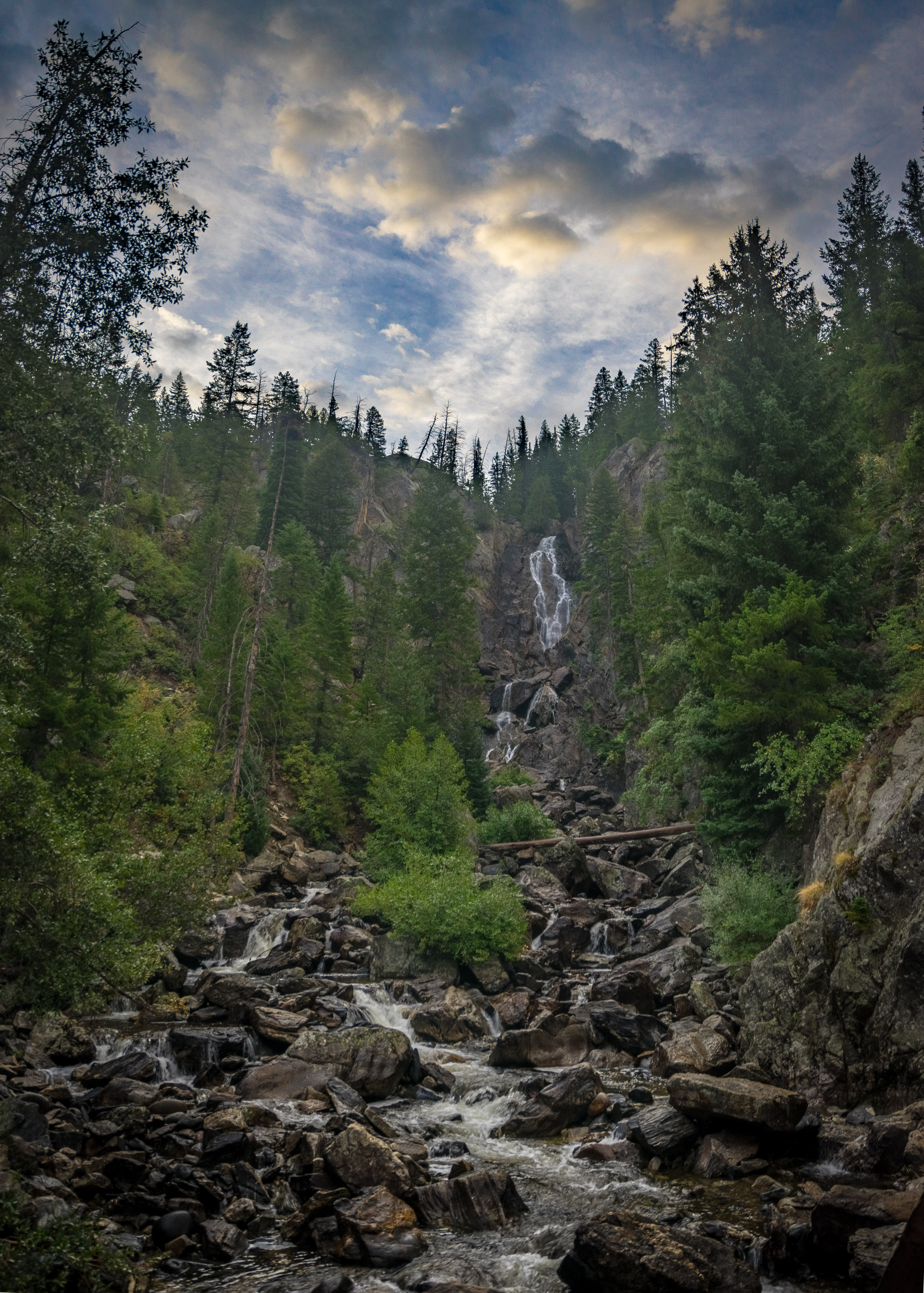 Fish Creek Falls Fish Creek Falls waterfall in Colorado