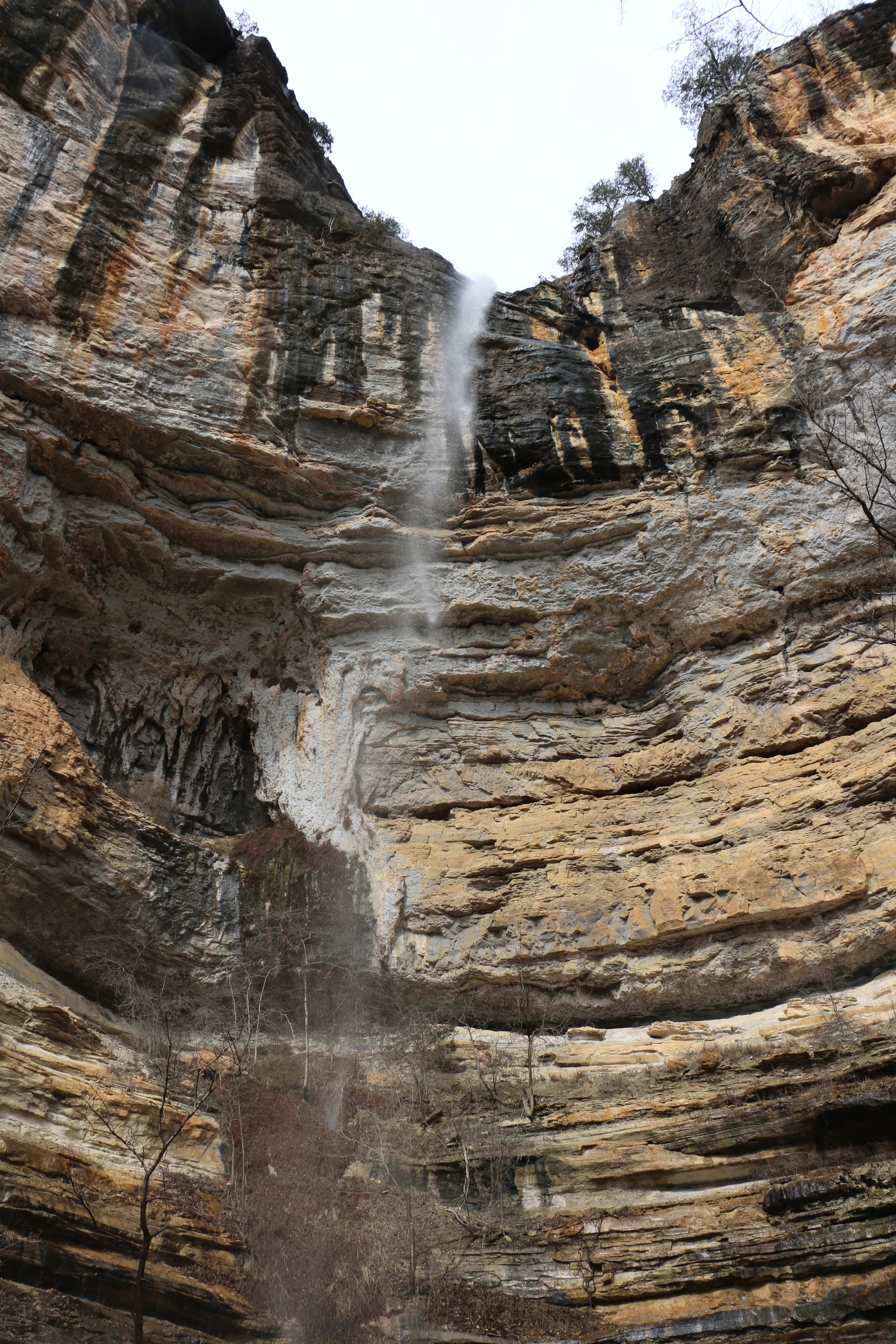 Hemmed-In-Hollow Falls Hemmed-In-Hollow Falls waterfall in Arkansas