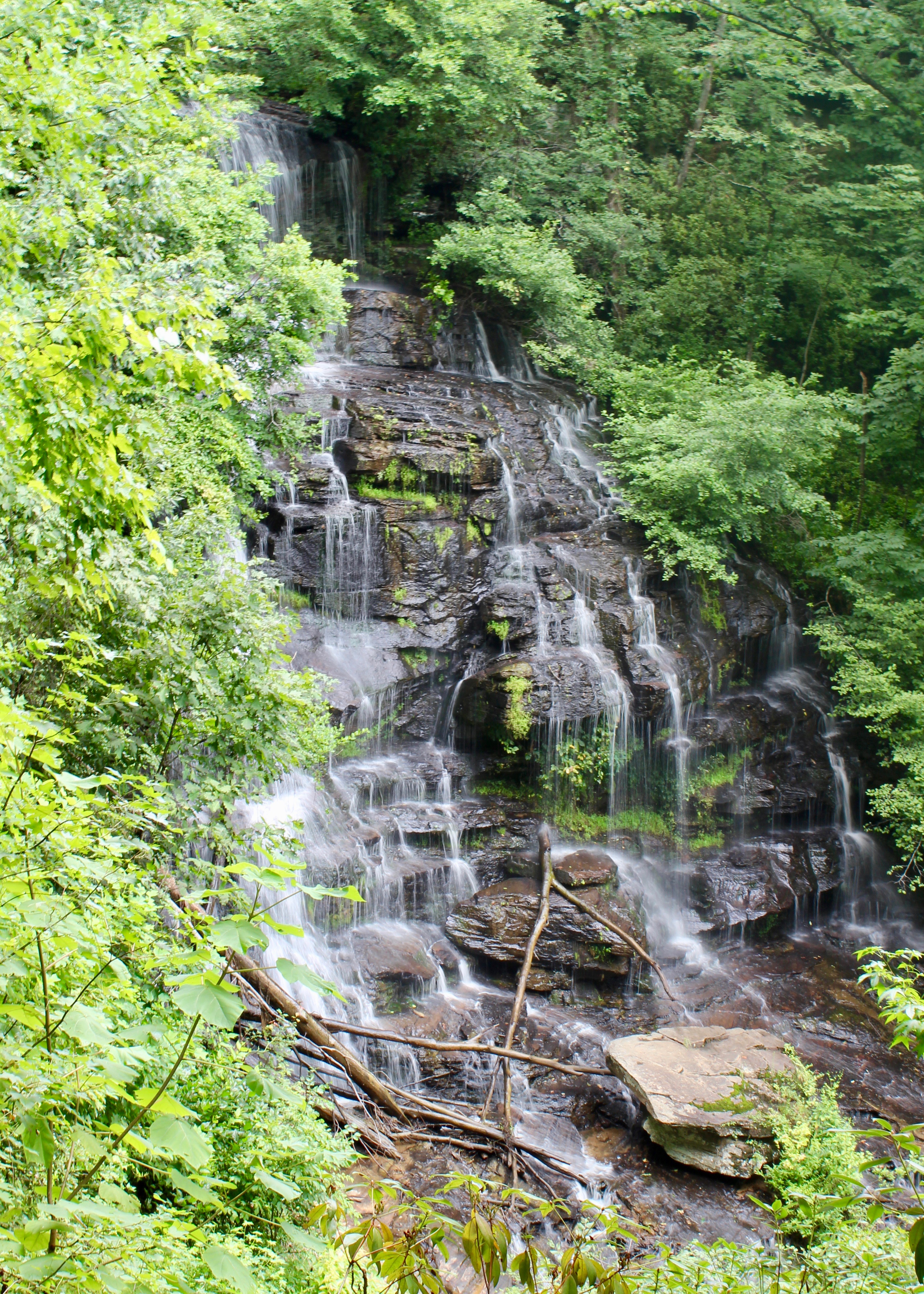 Issaqueena Falls main view of issaqueena falls