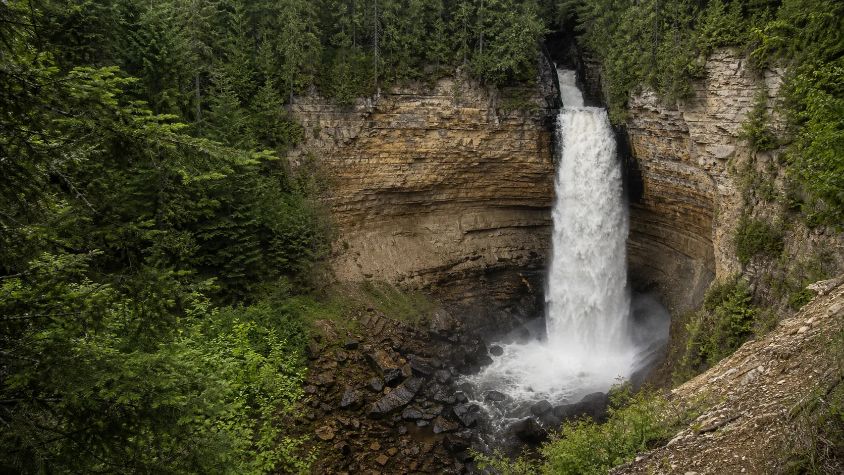 Pictured Rocks waterfall day: four falls within 20 minutes of Munising.