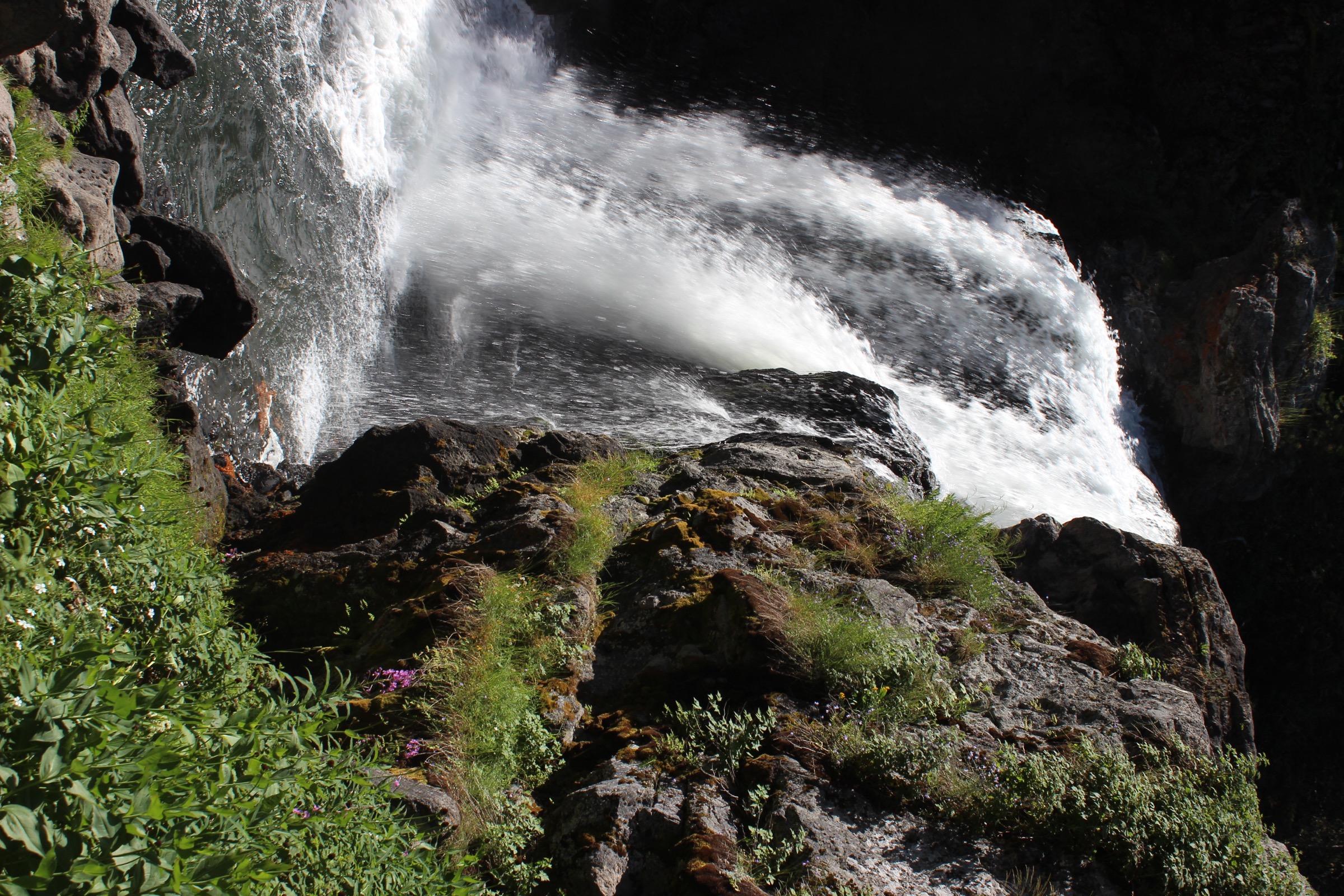 Moose Falls waterfall view