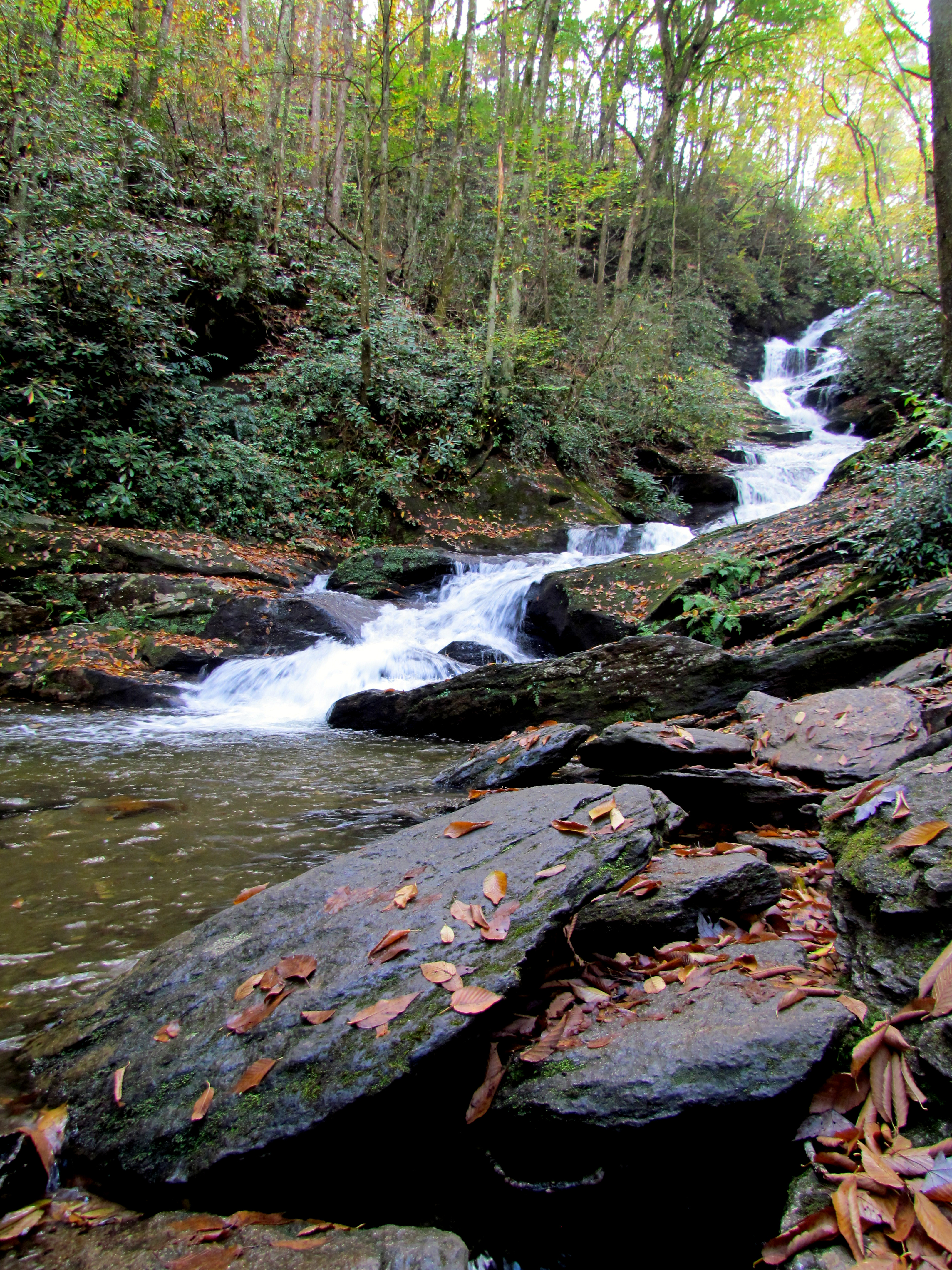Roaring Fork Falls waterfall view