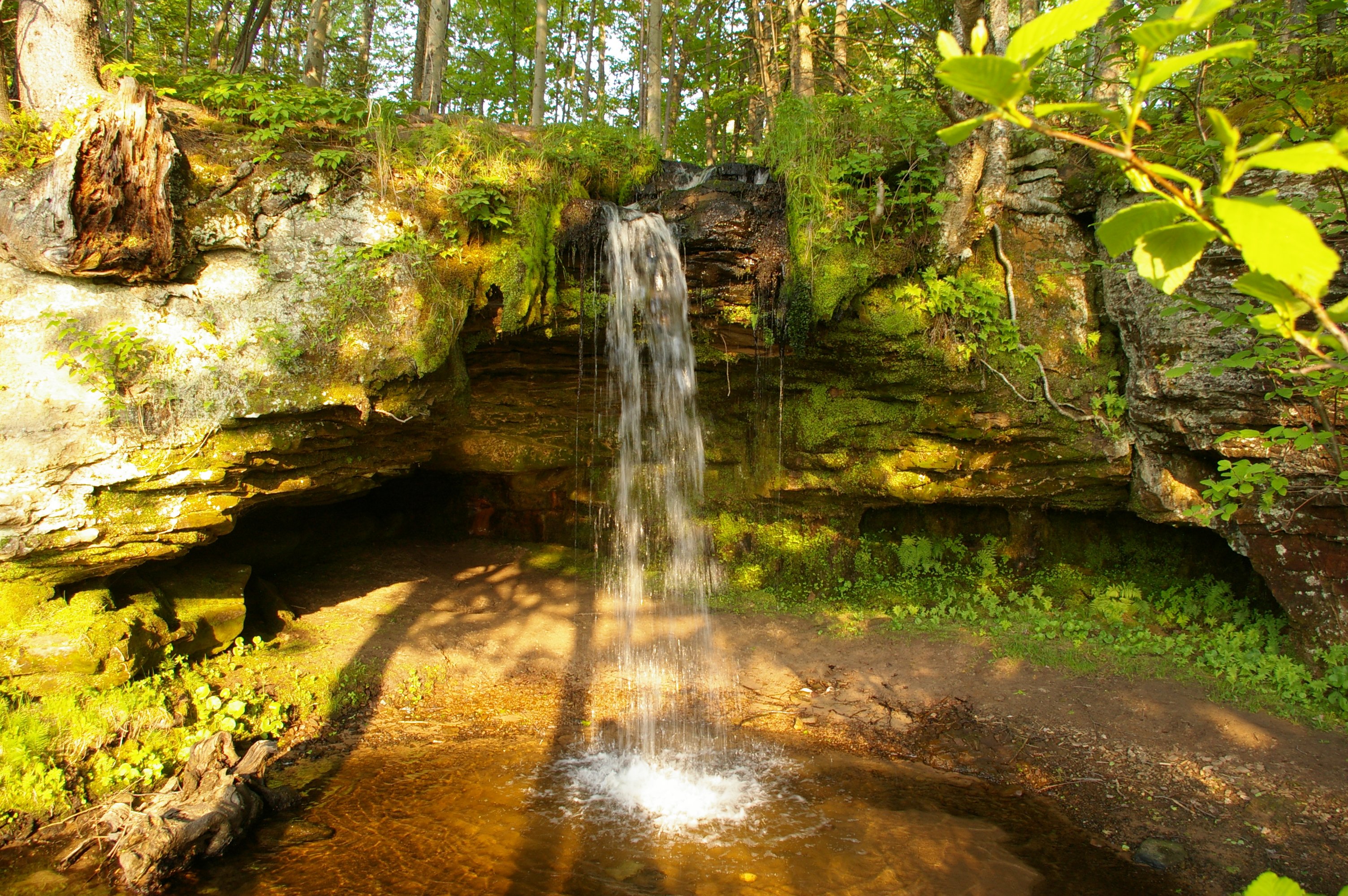 Scott Falls Scott Falls waterfall in Michigan